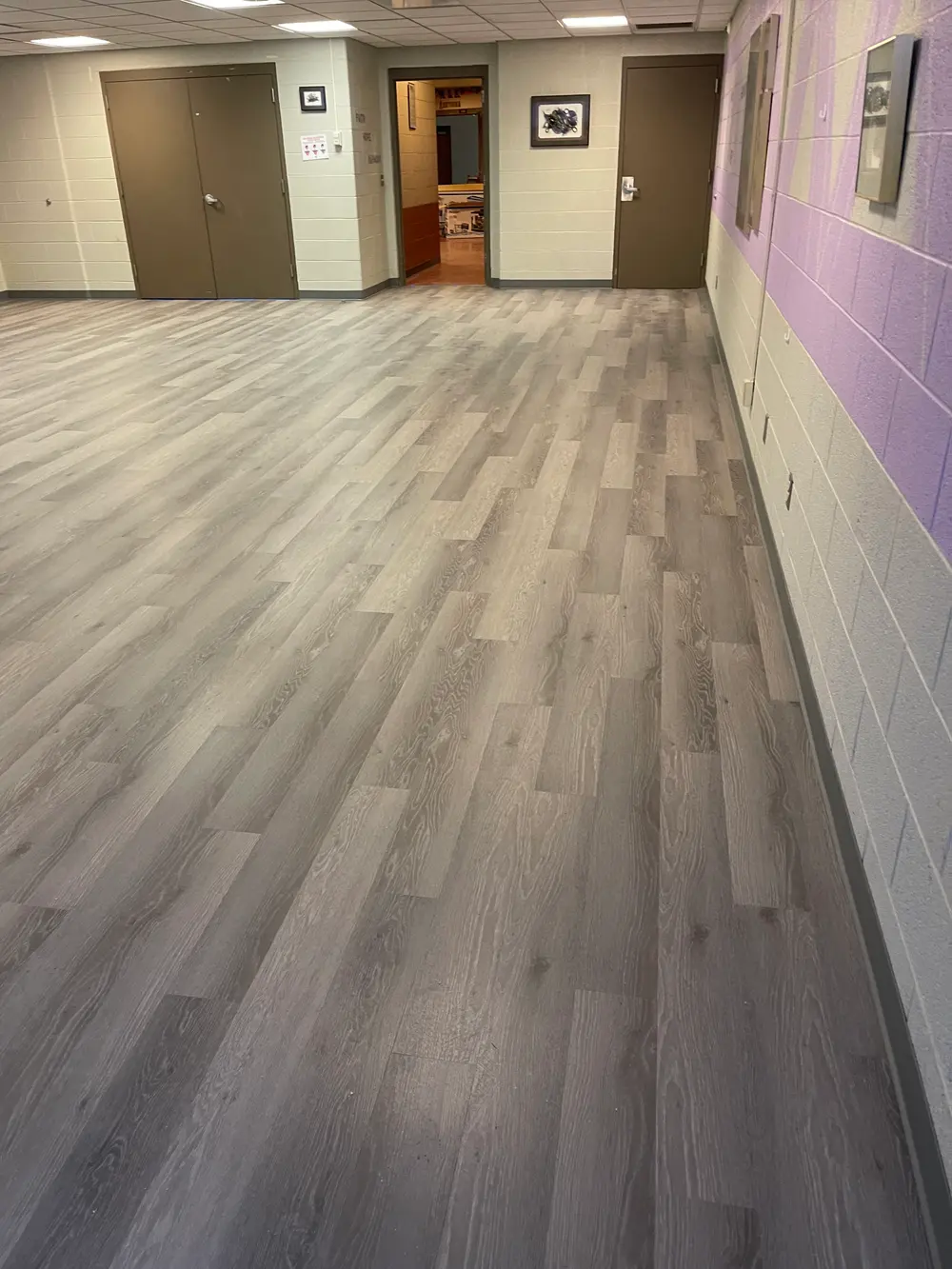 Flooring installation in Villa Park, IL showcasing modern design and craftsmanship.