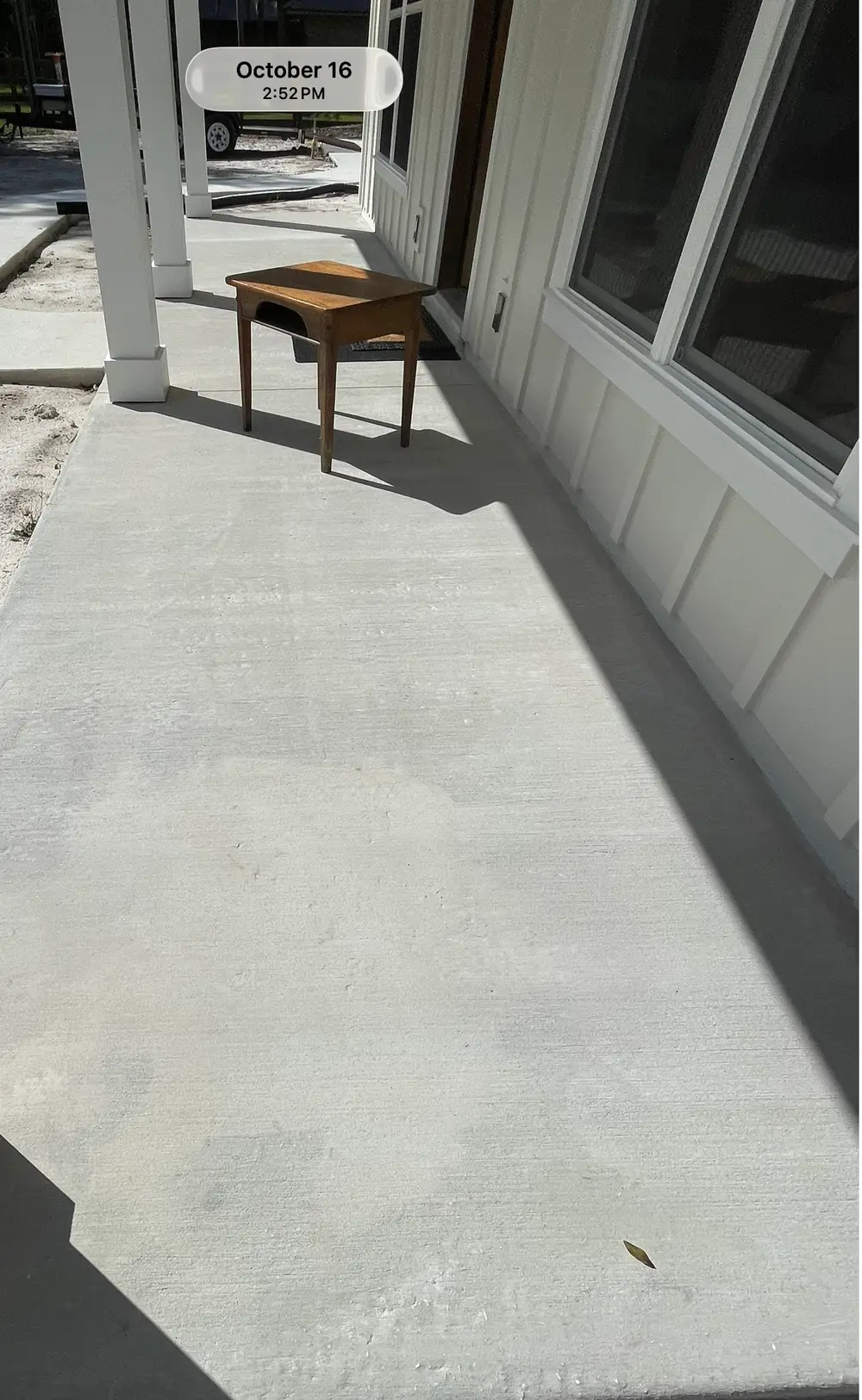 Flooring installation in a modern living room in Orange Park, FL.