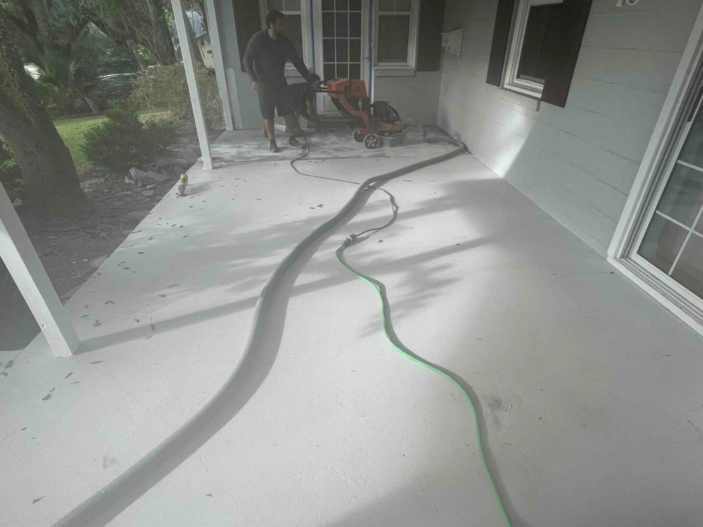 Flooring installation in Welaka, FL showcasing hardwood and tile options.