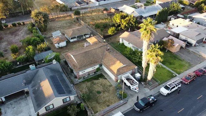 New roof boot installation on a residential home in Modesto California showing precise textures, sealing, and craftsmanship