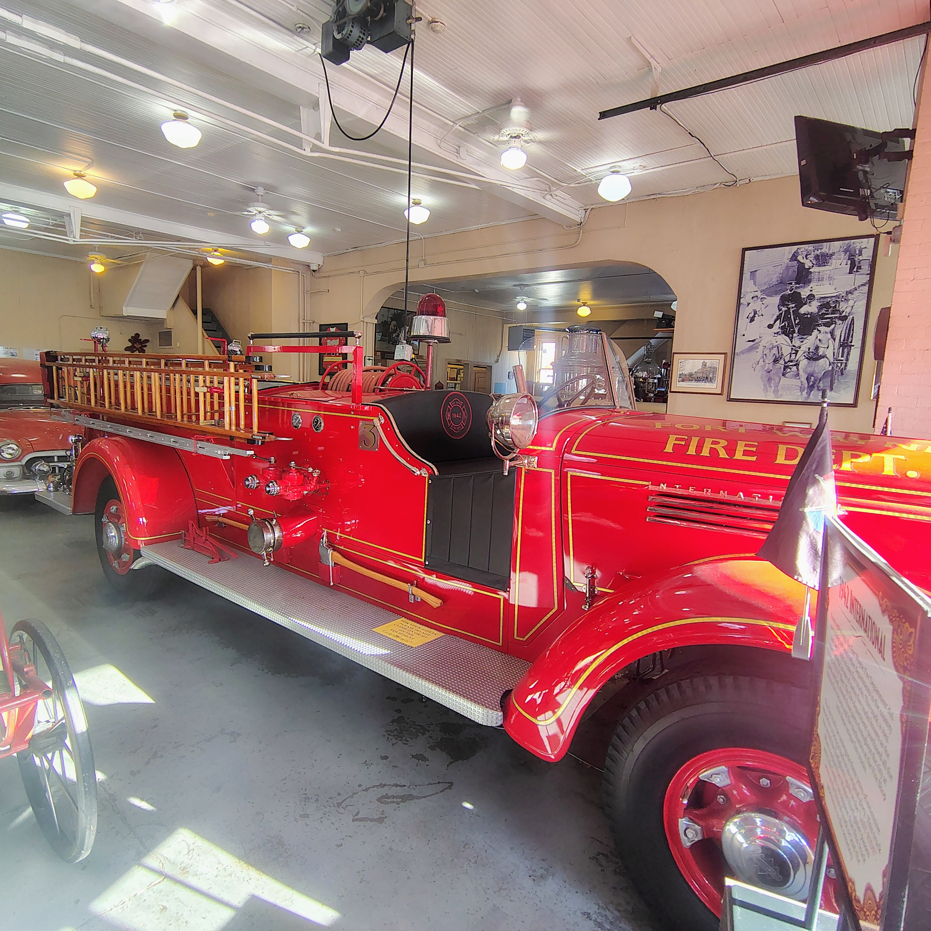 Firefighter museum detail