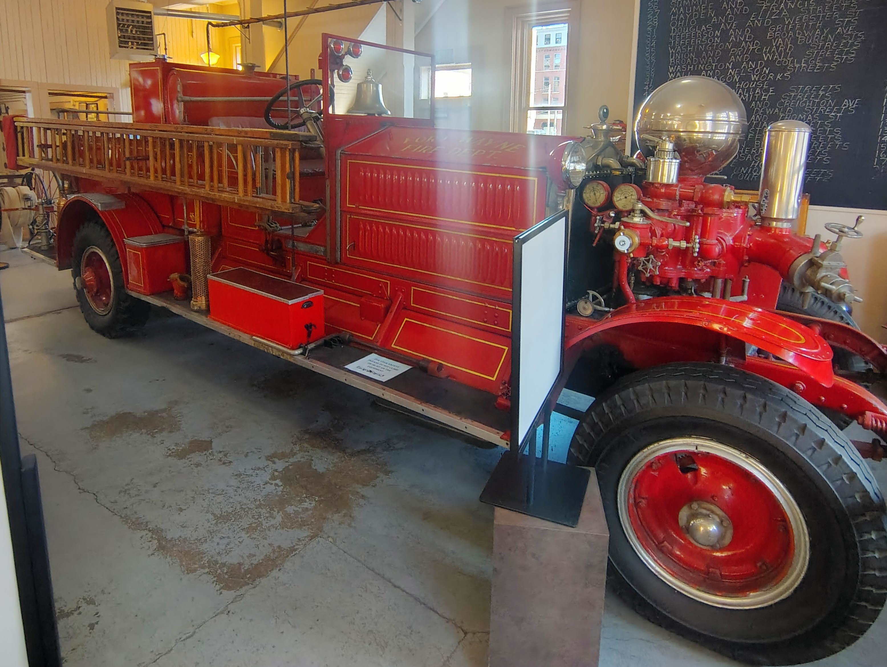 Firefighter museum detail
