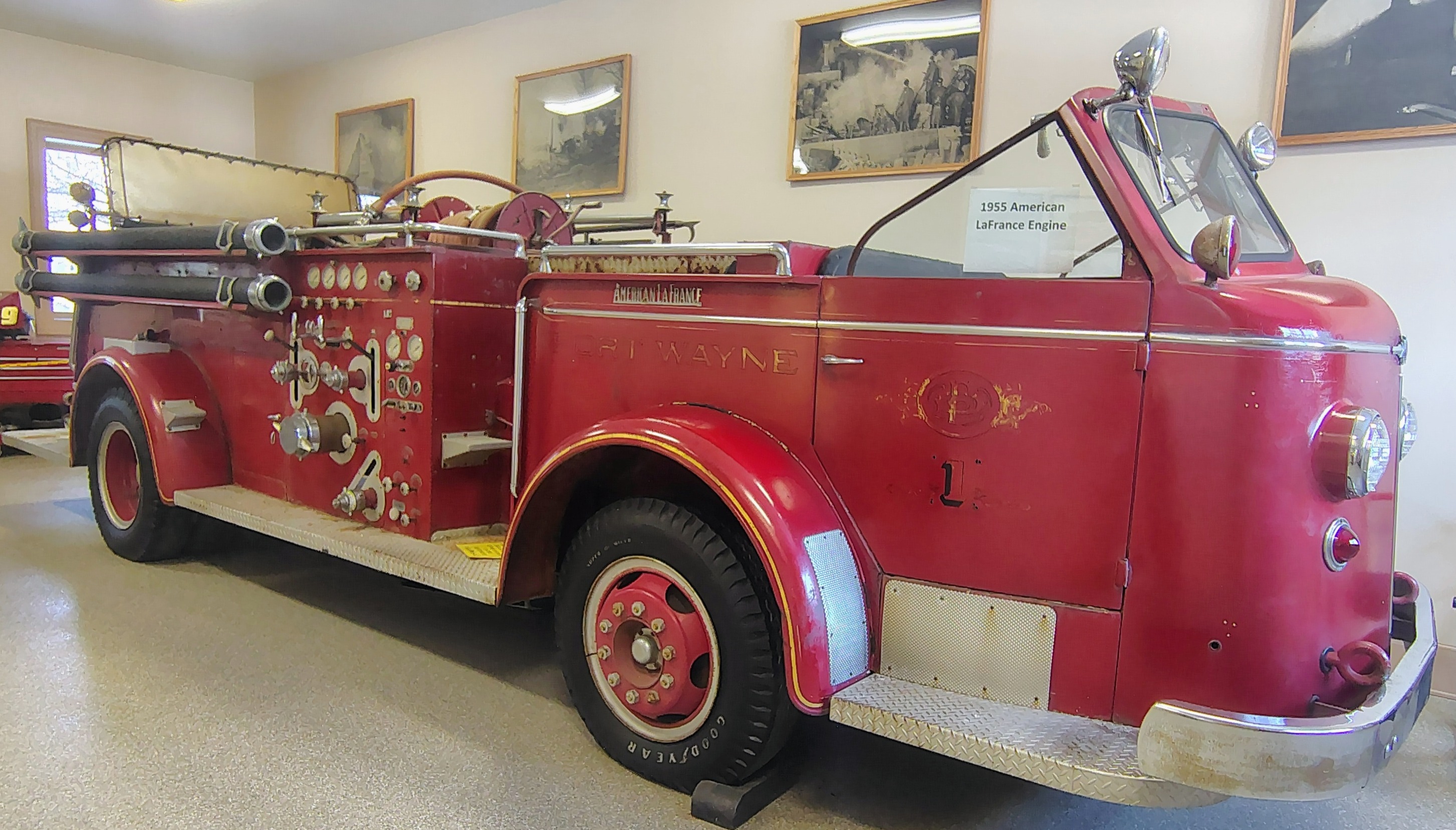 Firefighter museum detail