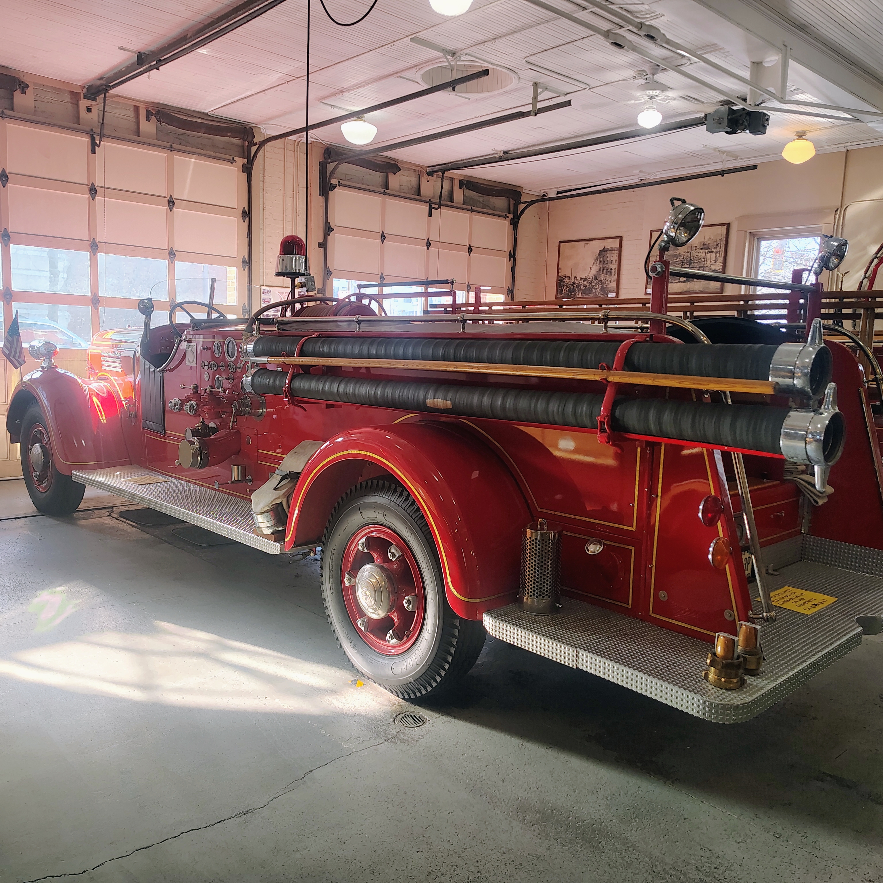 Firefighter museum detail