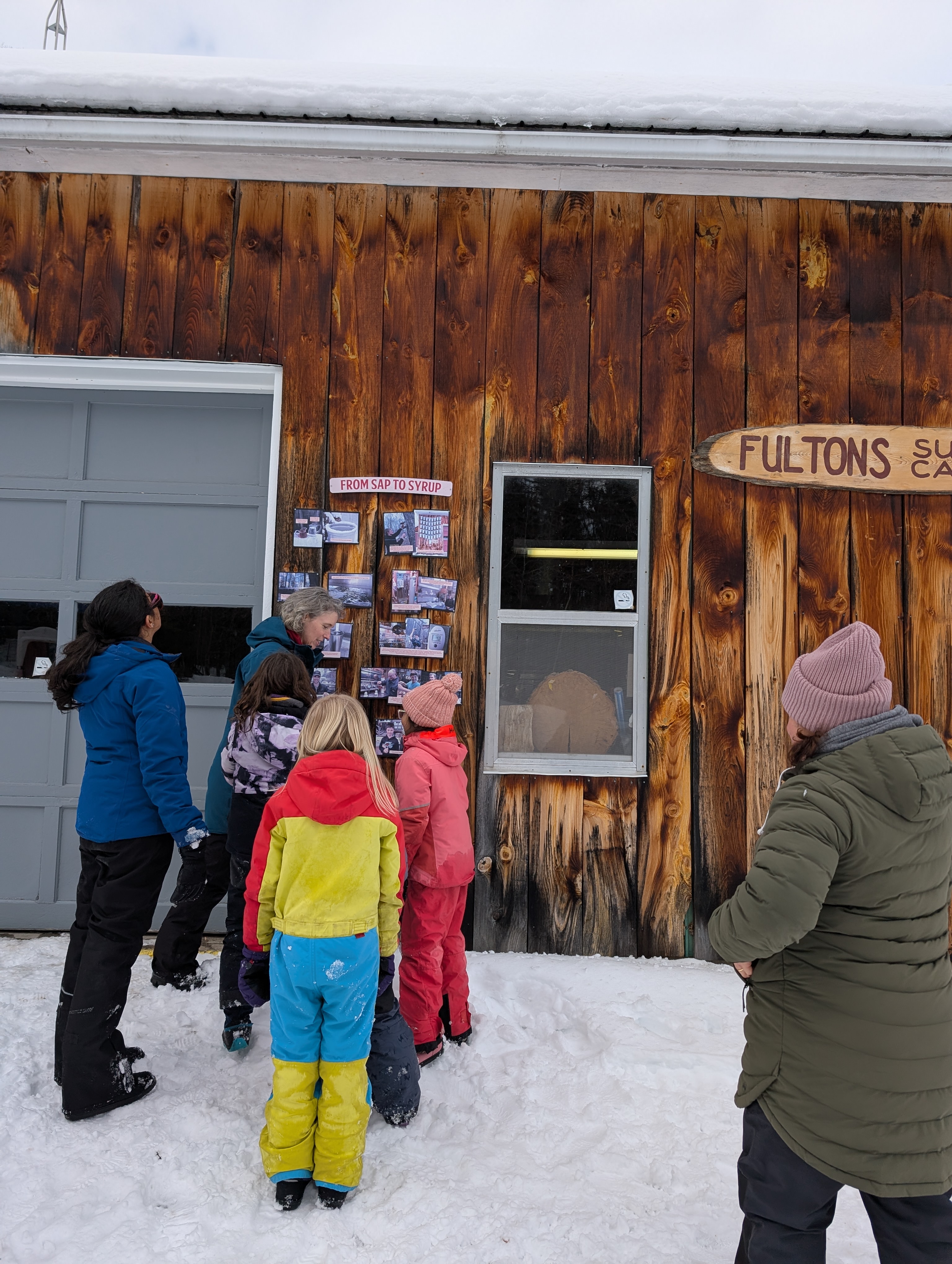 Learning about sap to syrup