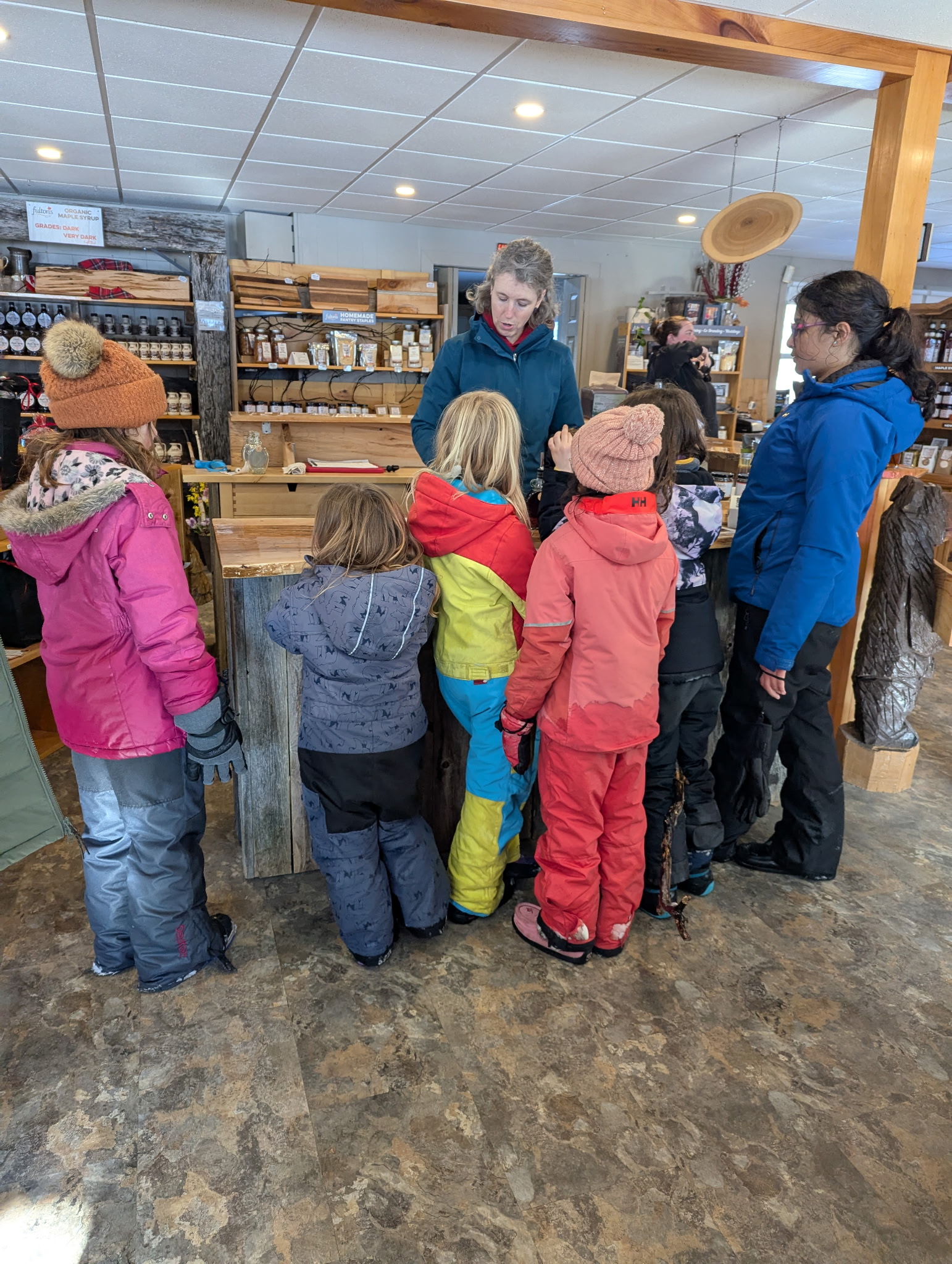 Children learning from local experts and professionals