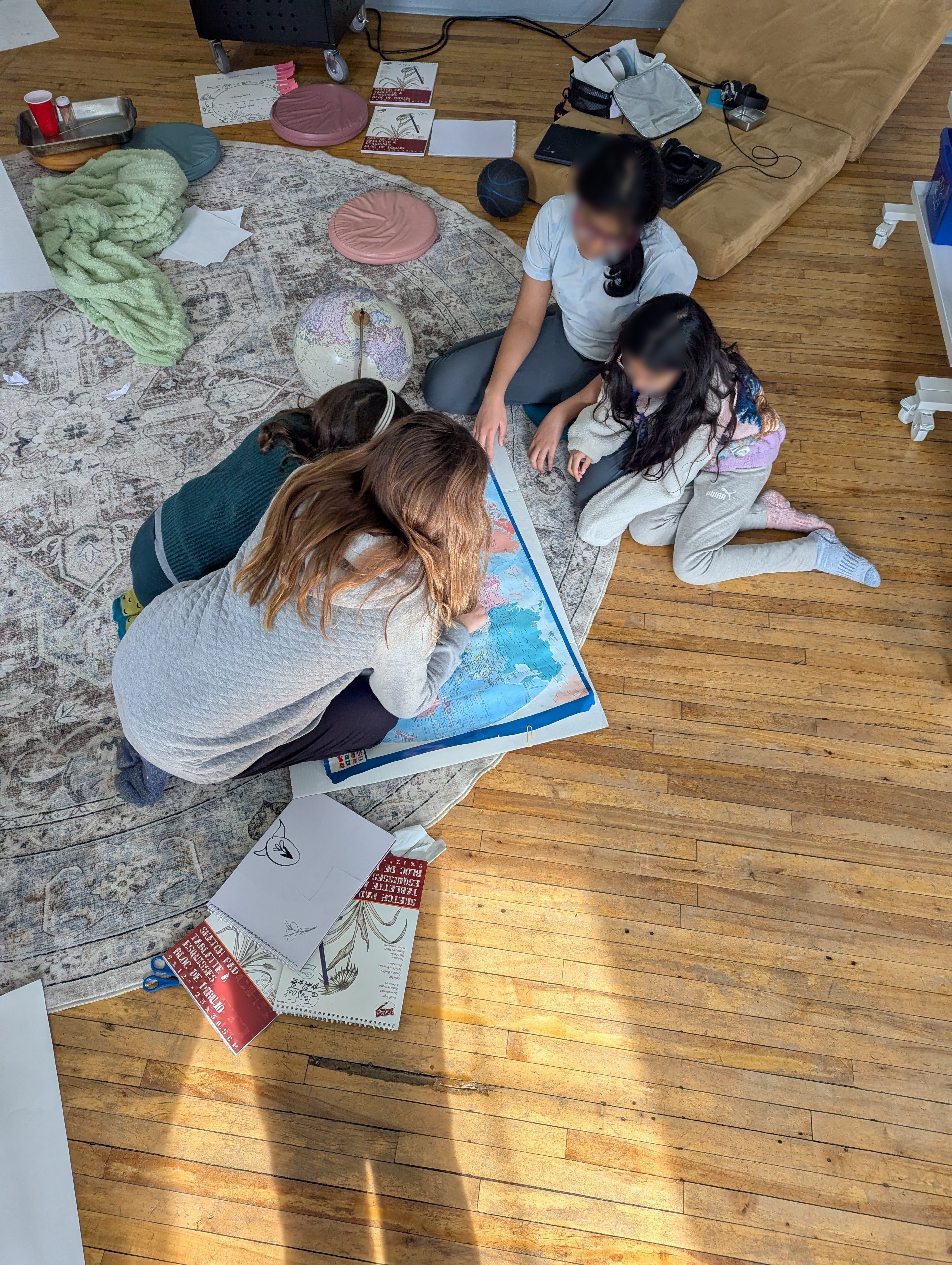 Hands-on learning about continents and countries