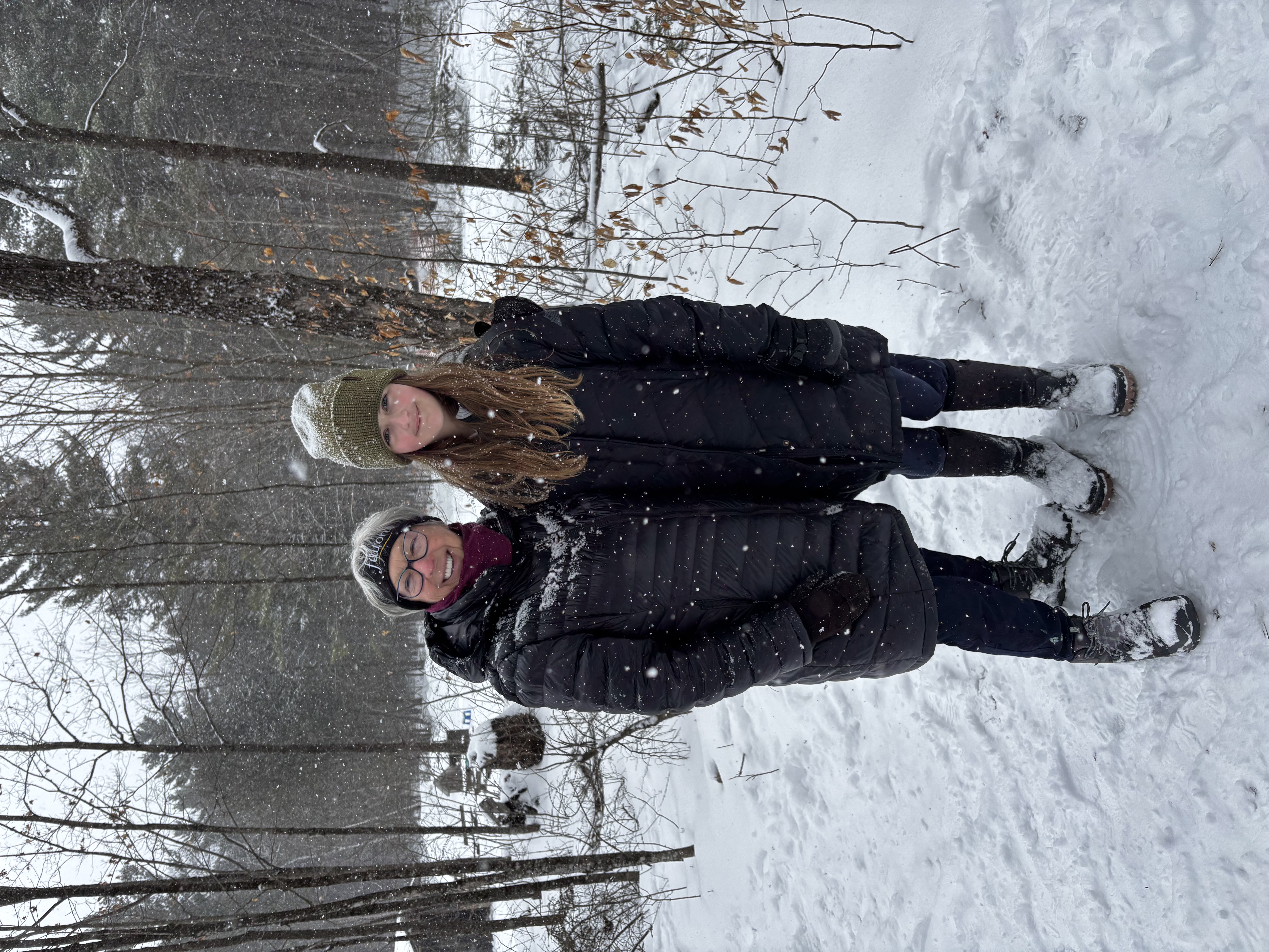 Demonstrating what they've learned by giving a tour to Fulton's family