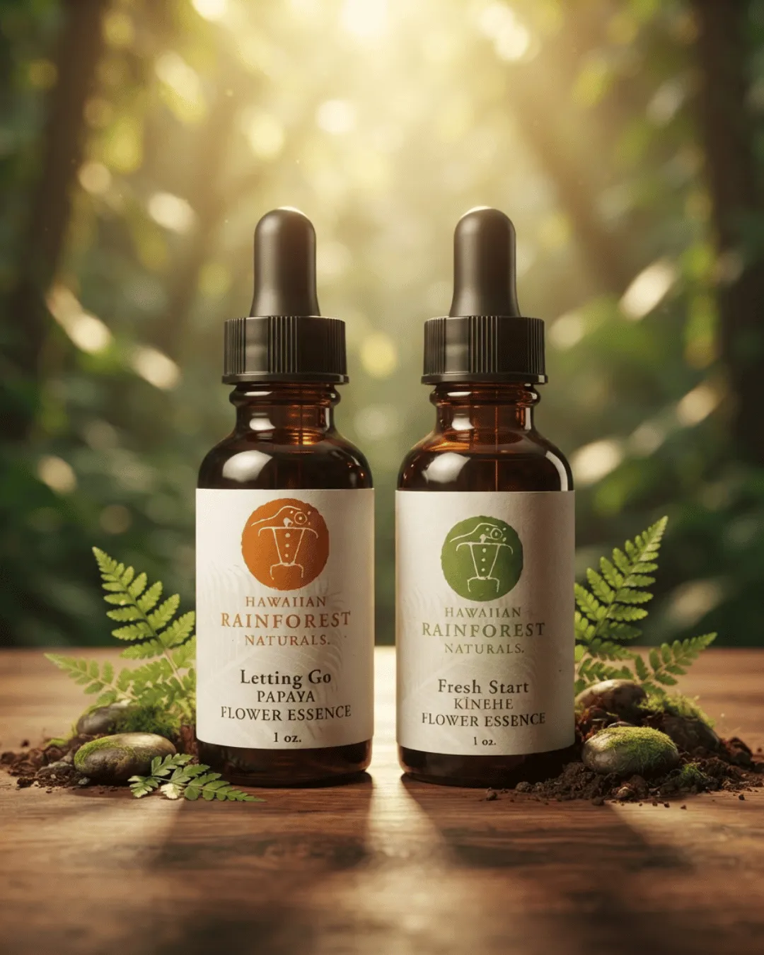 Starting Over combination flower essence bottle