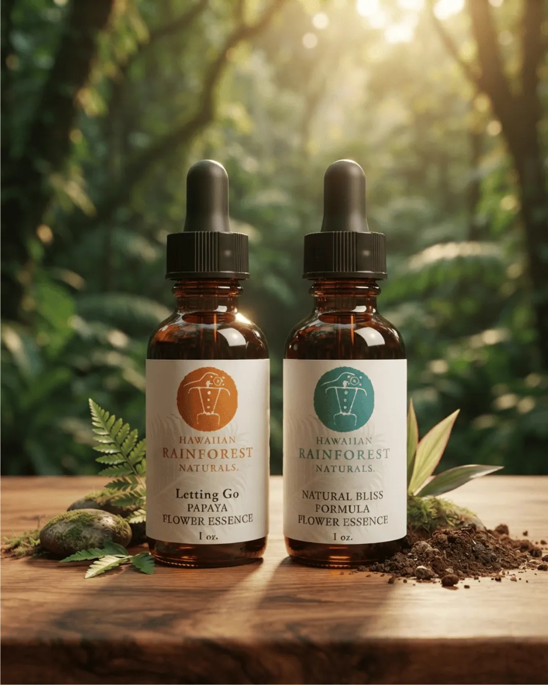 Evening combination flower essence bottle