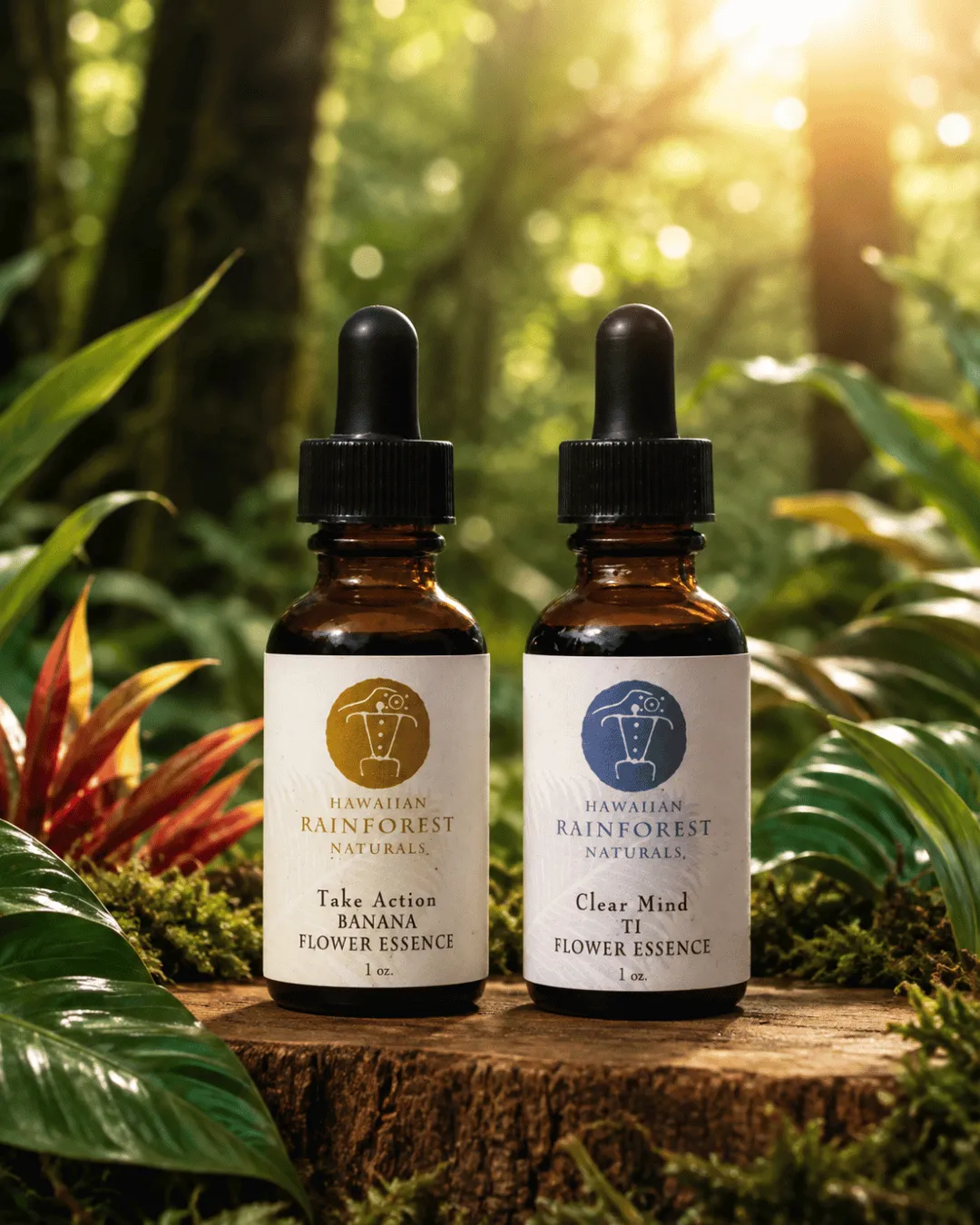 Decide and Act combination flower essence bottle