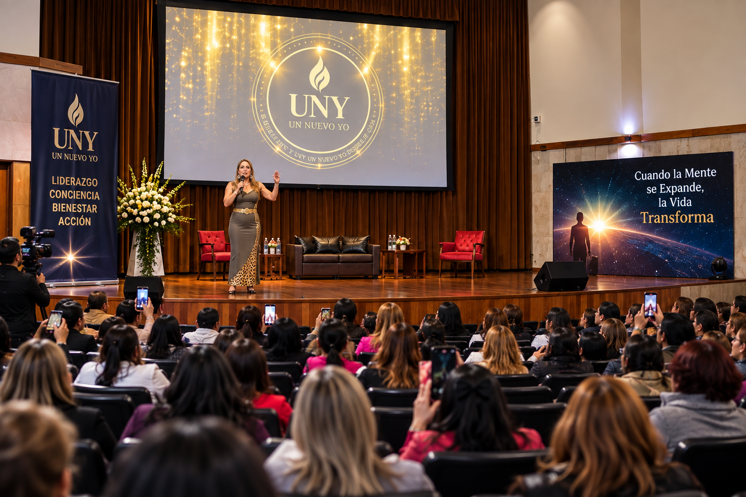 Rostros y momentos de ediciones anteriores de UNY