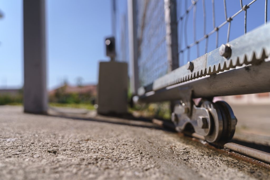 automatic gate installation