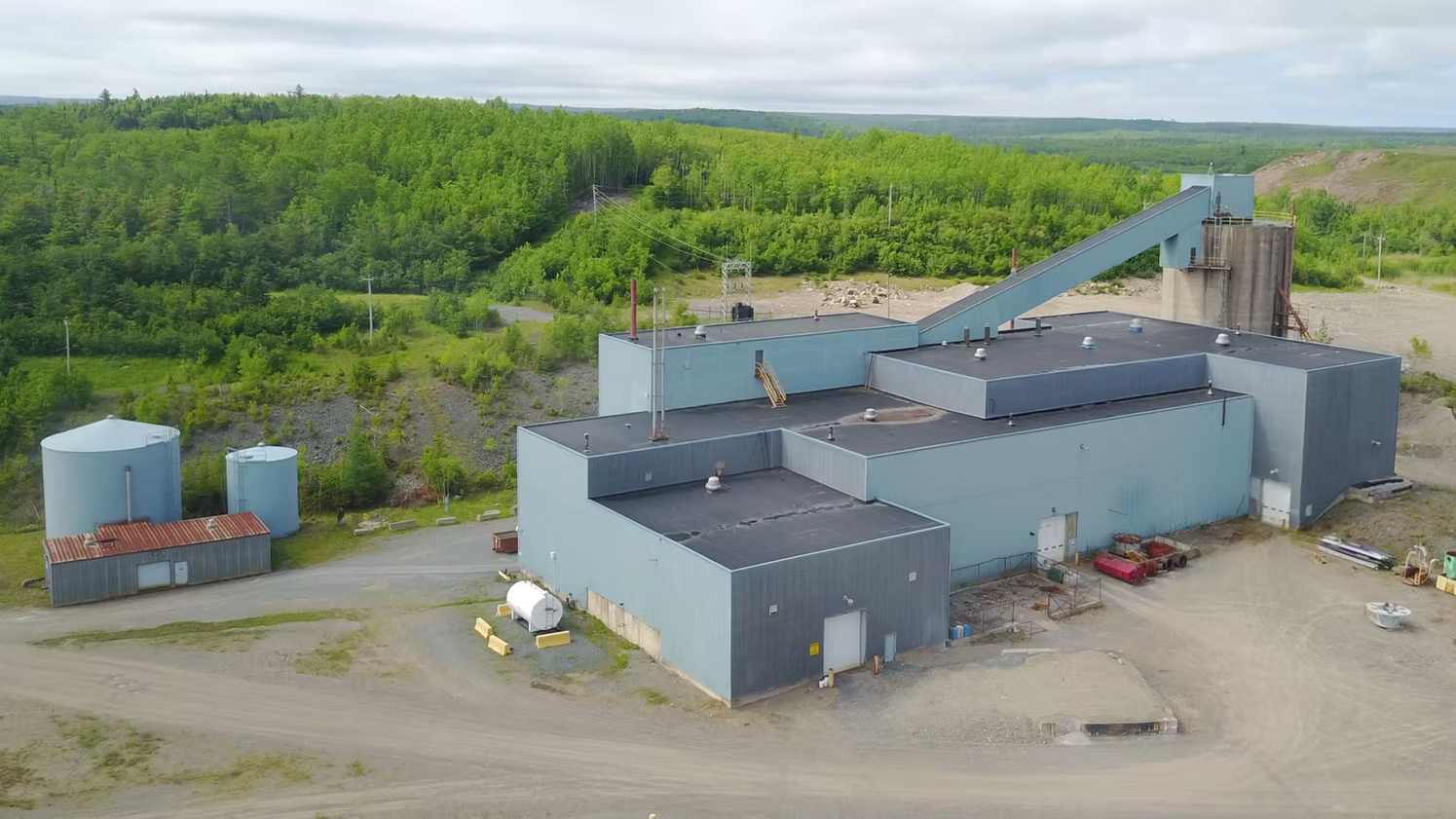 Scotia Mine processing facility, Gays River, Nova Scotia