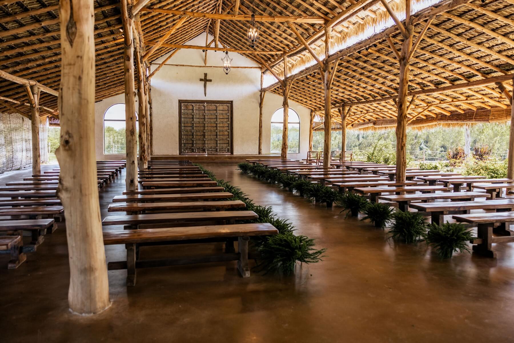 Chapel ceremony at Three Bells Mission