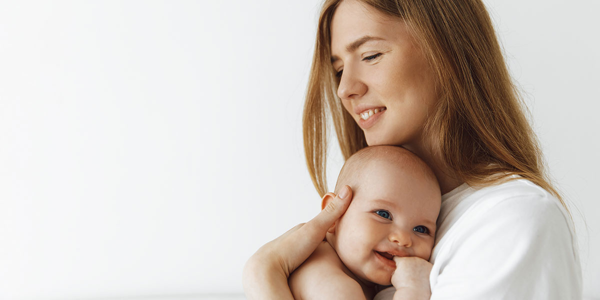 Anna and her baby