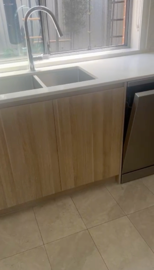 Kitchen Restored After Water Damage