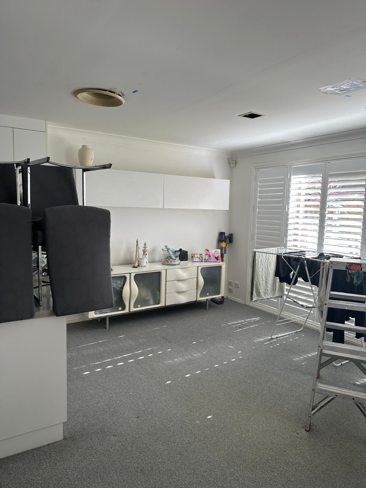 Ceiling Water Damage in Living Area – Oyster Bay NSW