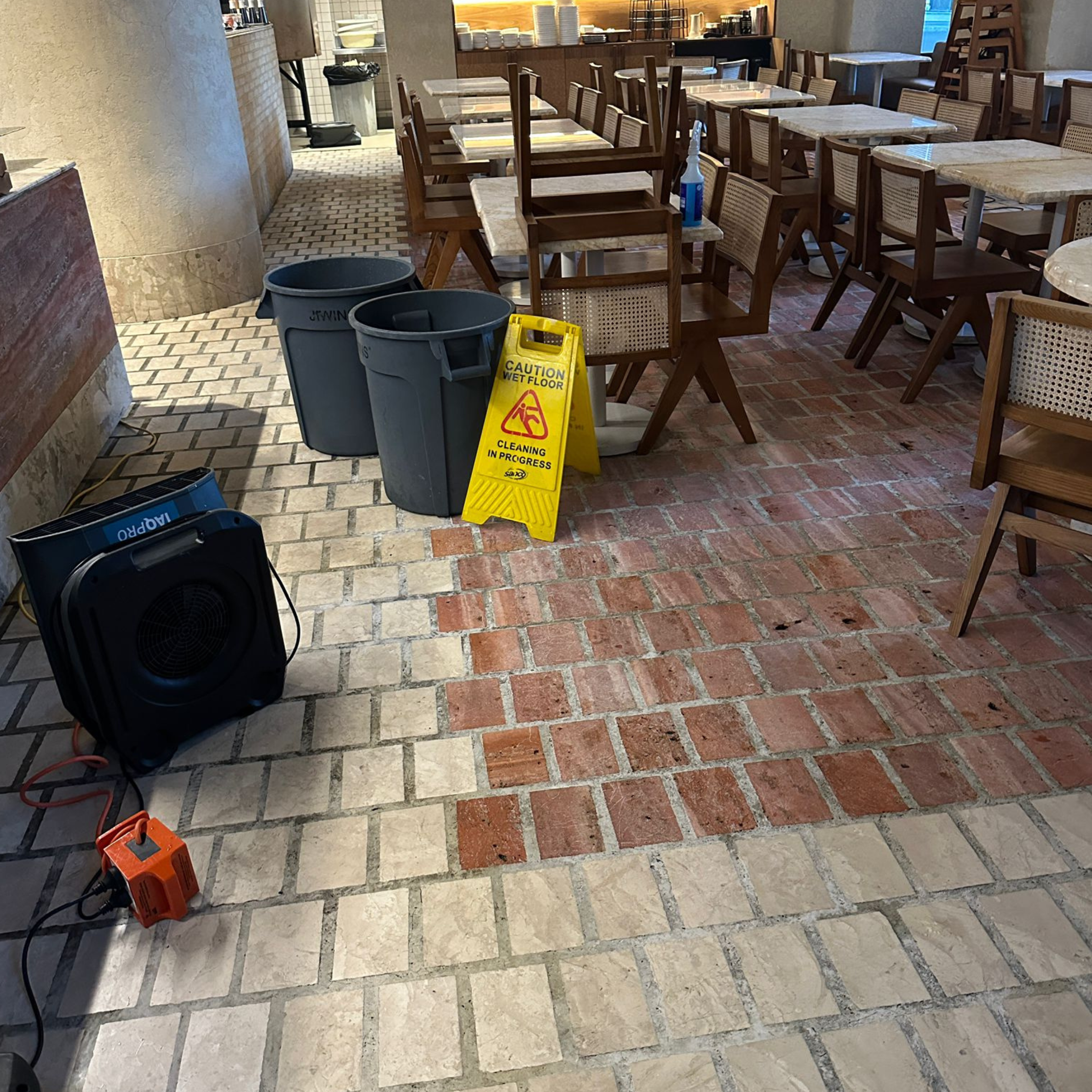 Emergency Flood Restoration Following Fire Sprinkler Discharge in Merrylands NSW Restaurant Emergency Flood Restoration Following Fire Sprinkler Discharge in Merrylands NSW Restaurant
