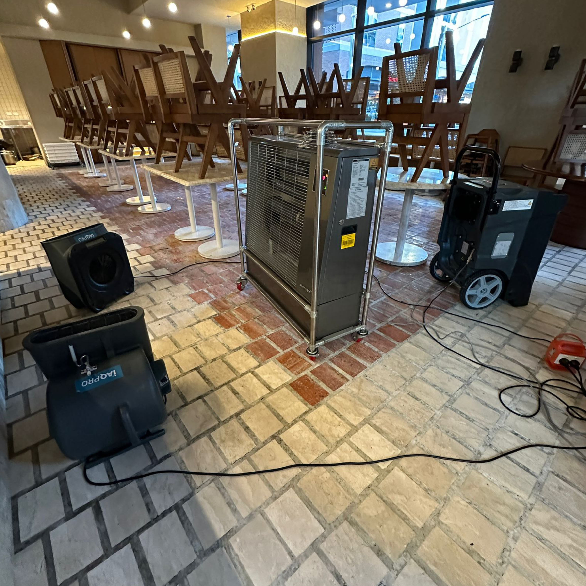 Emergency Flood Restoration Following Fire Sprinkler Discharge in Merrylands NSW Restaurant Emergency Flood Restoration Following Fire Sprinkler Discharge in Merrylands NSW Restaurant