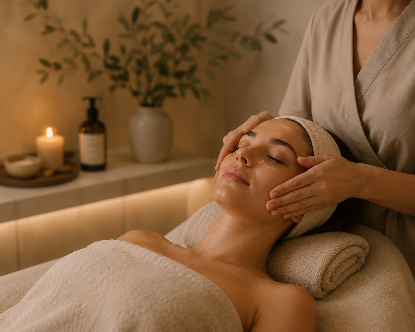 A natural-finish result at Shoreline Aesthetics