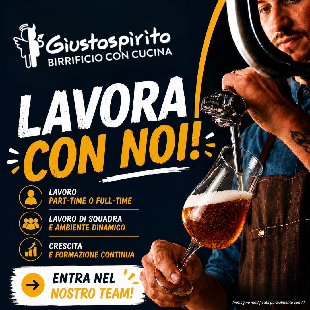 Giustospirito Giustospirito - Lavora con noi: selezioniamo personale di sala, cucina e pizzeria