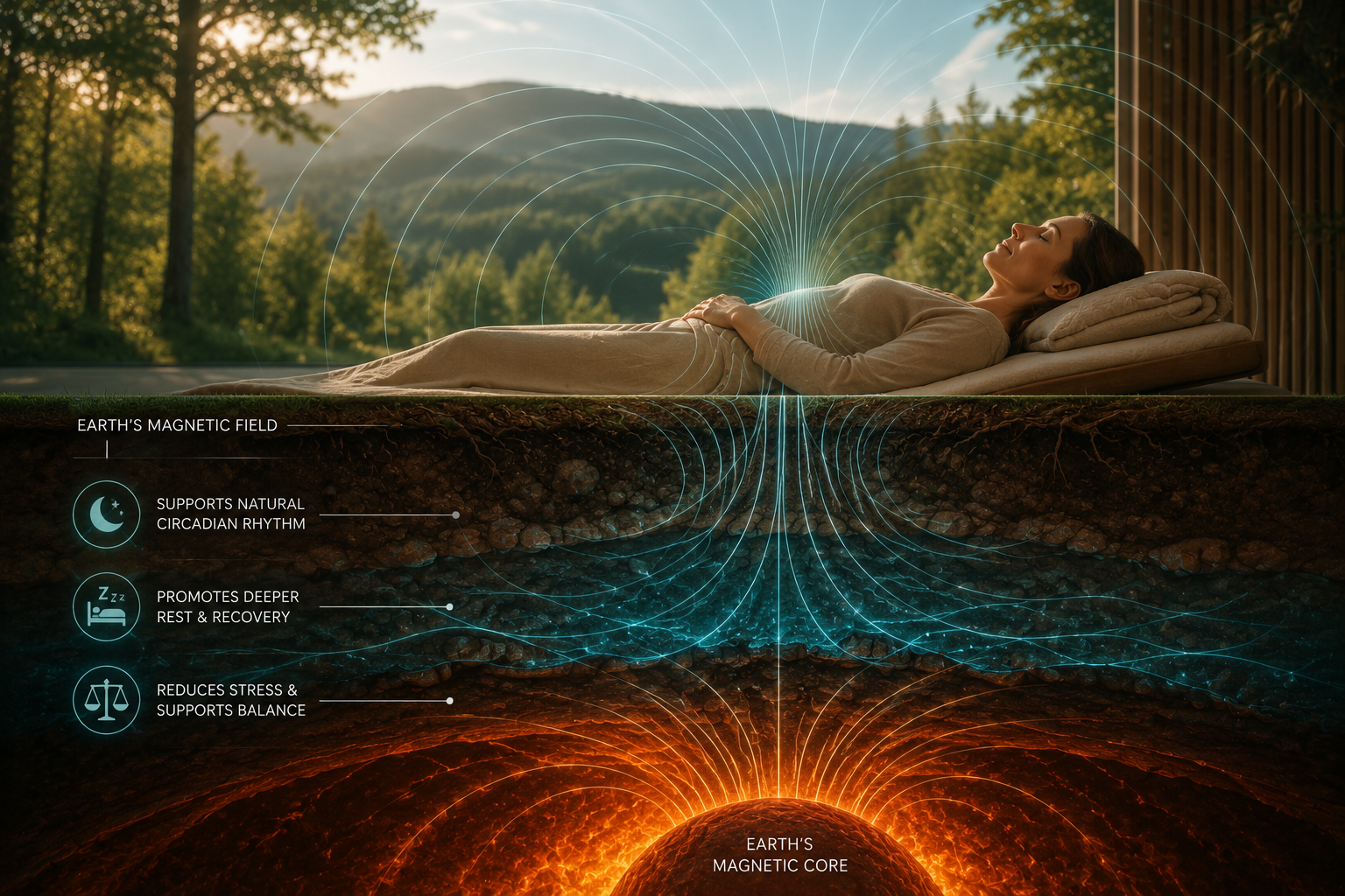 The Earth's magnetic core