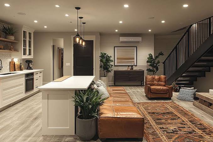 Guest suite basement renovation in Johns Creek, GA