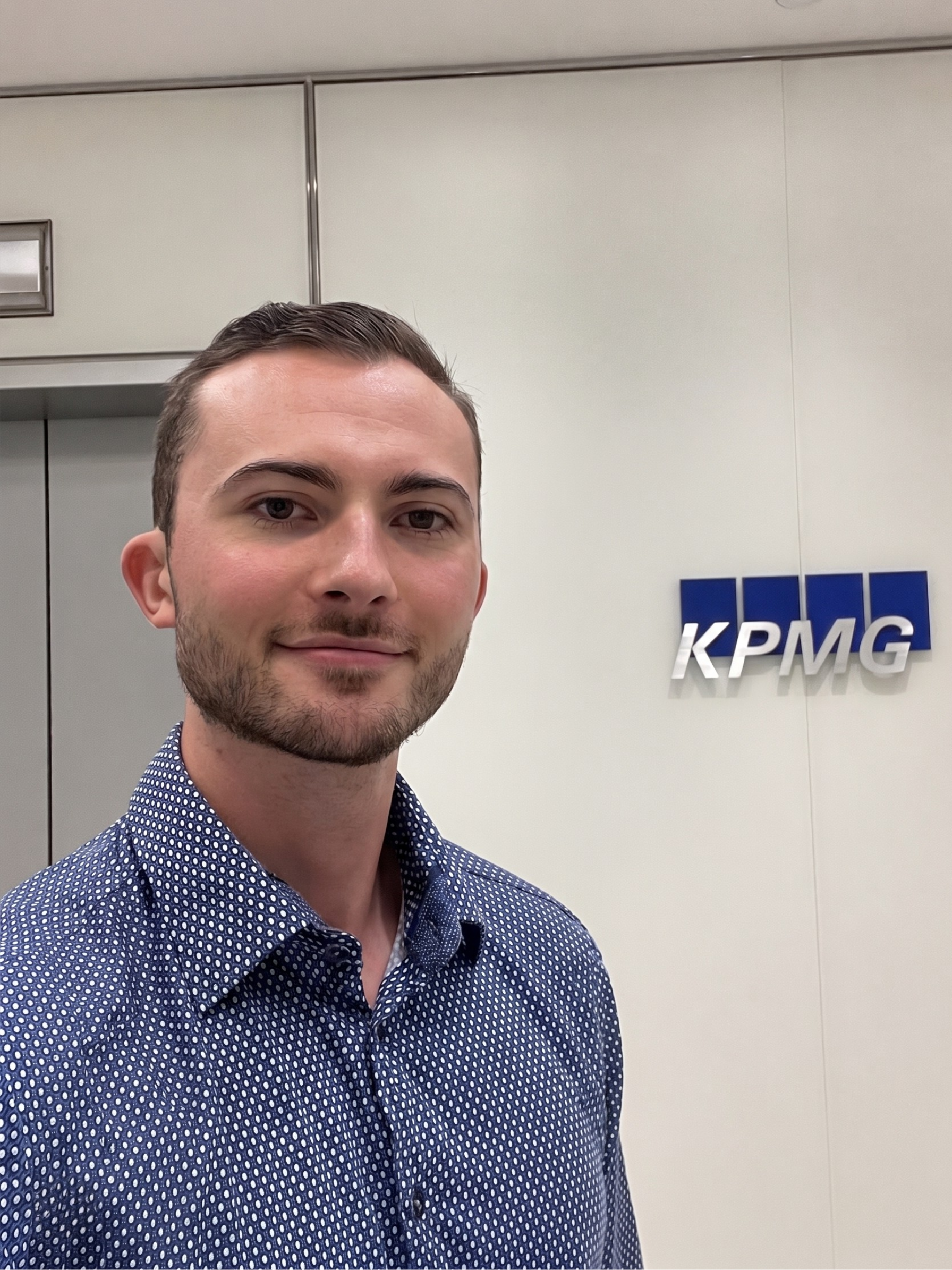 Jordan at the KPMG office