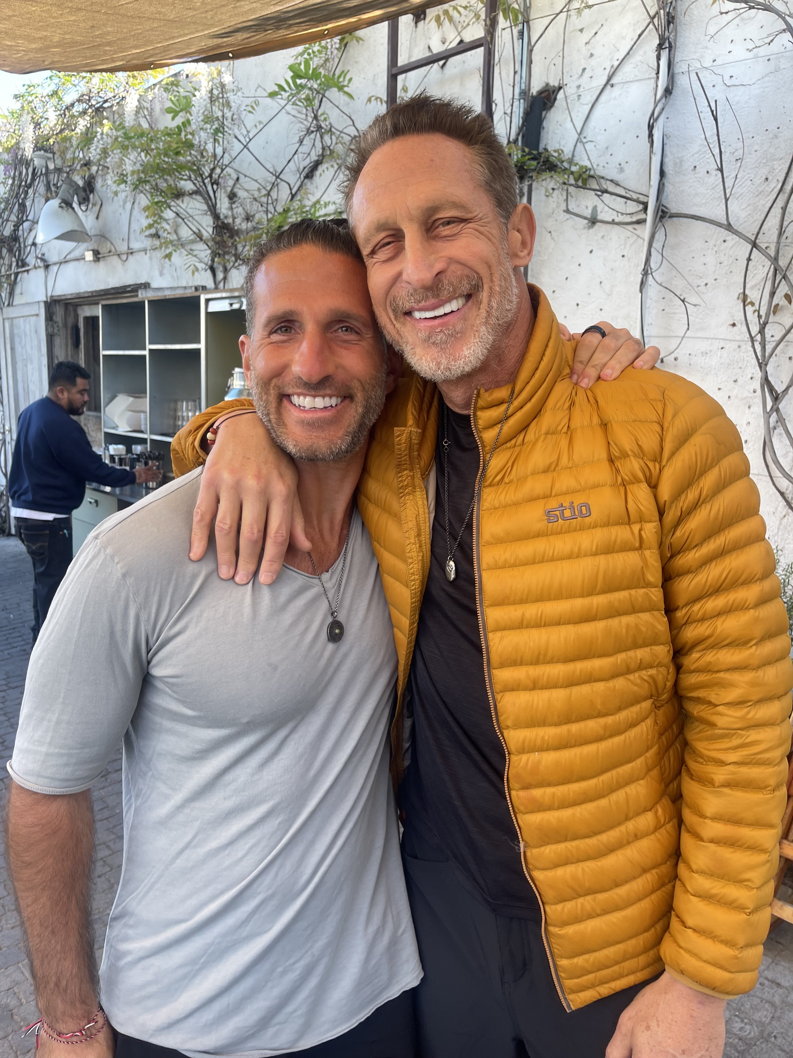 Salim Najjar with Dr. Mark Hyman