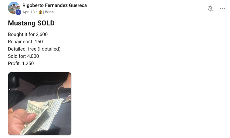 Student testimonial