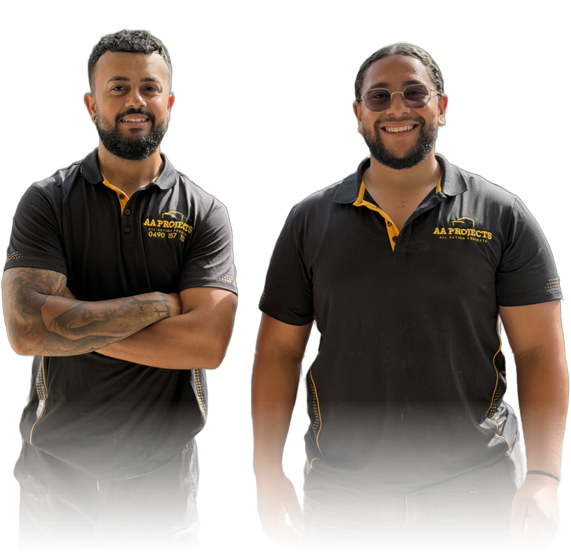 Abraam and Andrew, the owners of AA Projects