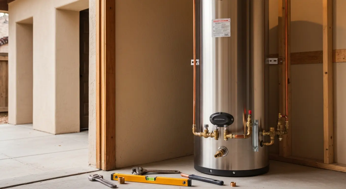 Water heater replacement service