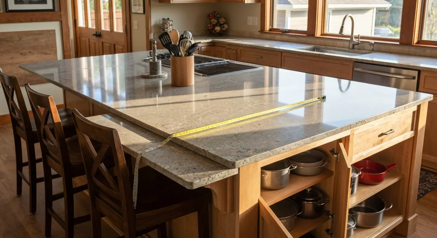 Kitchen island design and installation