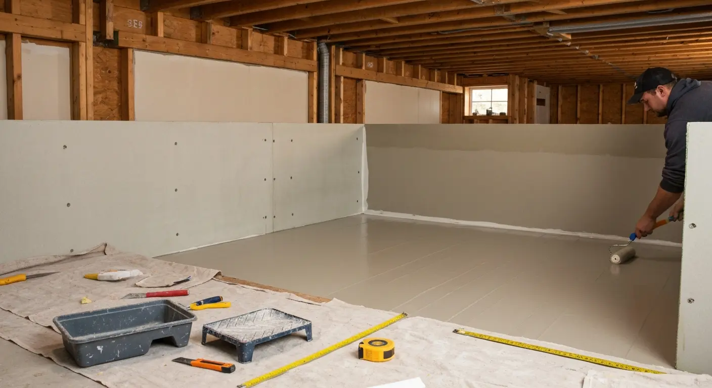 Waterproofing membrane installation