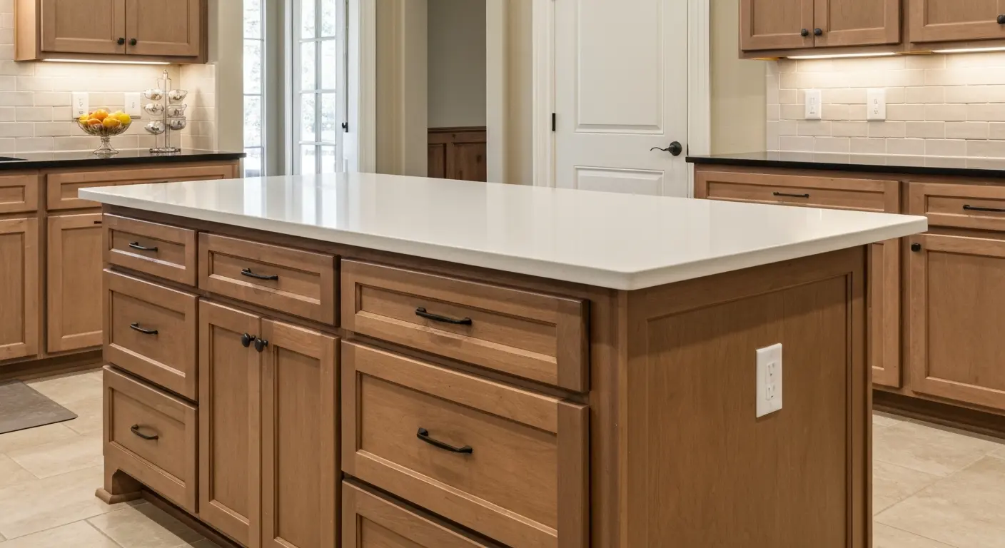 Kitchen island design and installation