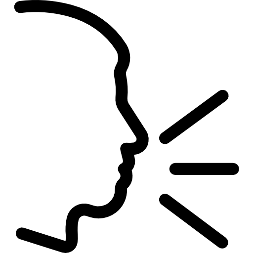 Speak comfortably icon