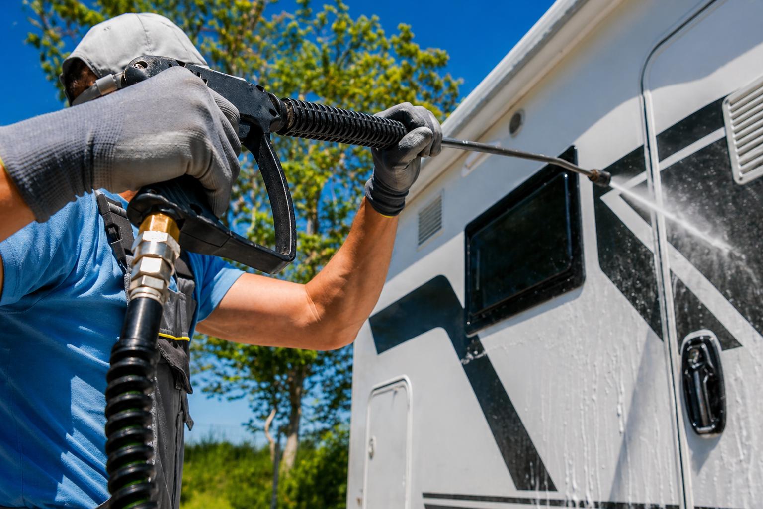 Power Wash in Fall River