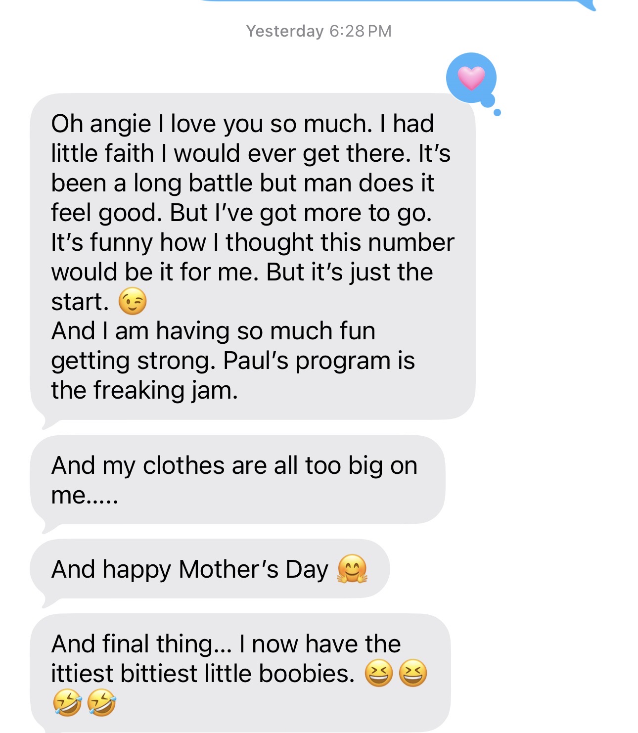 Ashlie testimonial