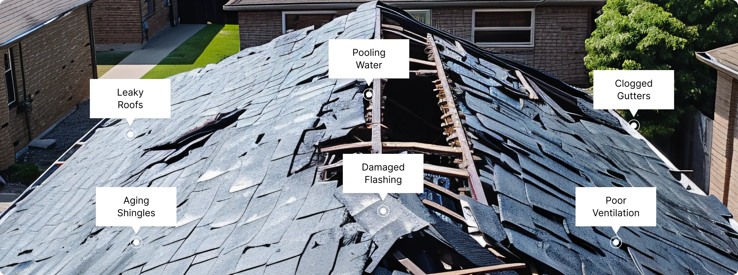 Small Roofing Problems Can Lead to Big Expenses