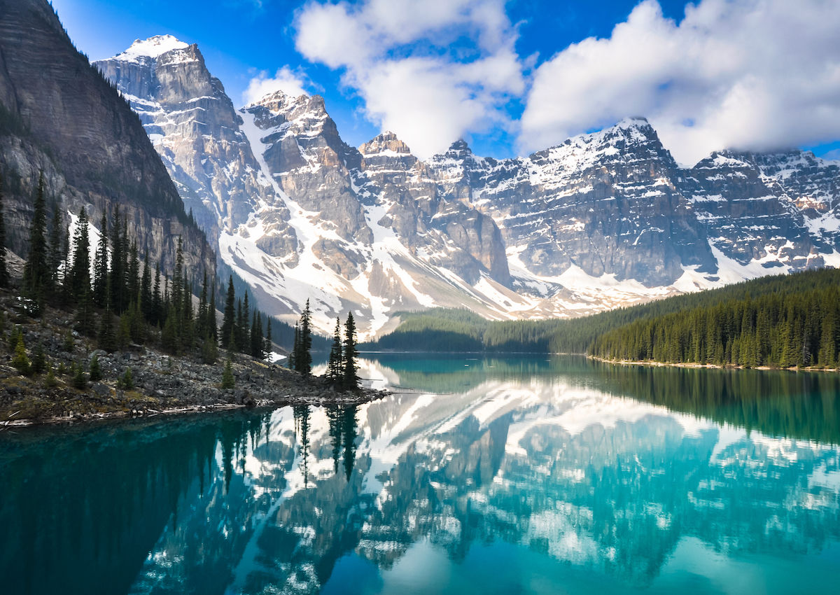 Canadian mountain landscape