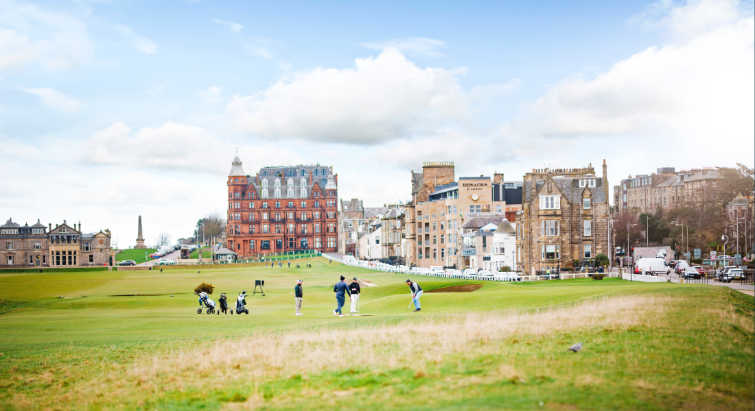 Explore the Home of Golf: Scotland’s legendary golf courses near Woodside