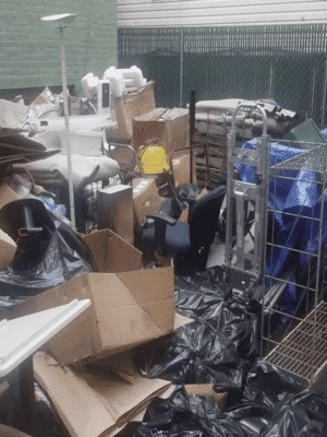 Carting in Manhattan