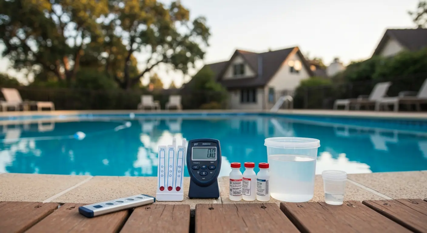 Pool water testing