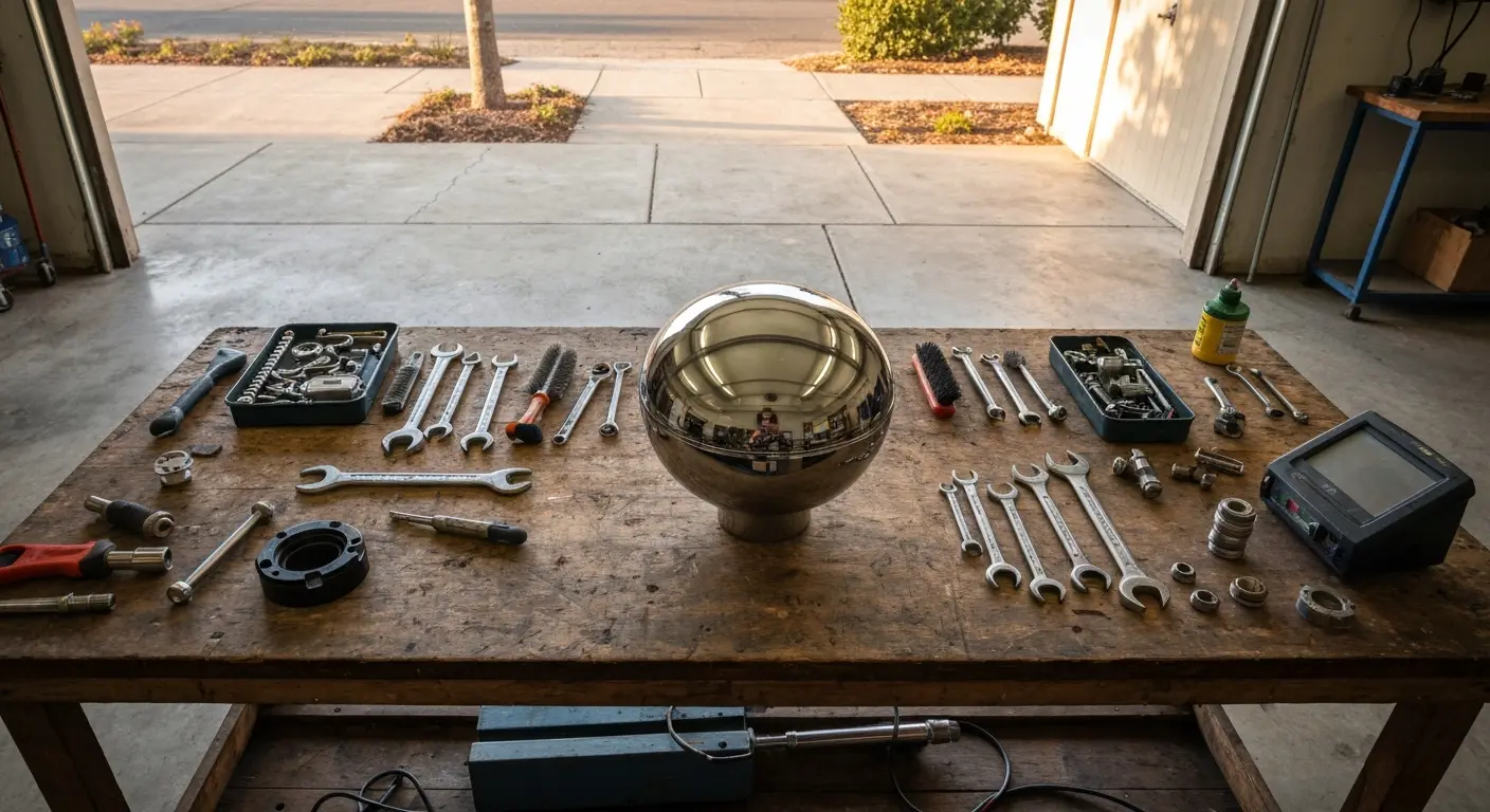 Mineral ball maintenance service