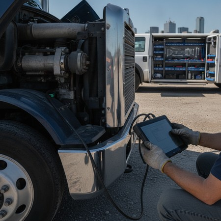 Mobile Diesel Truck Repair Service in Dallas Texas