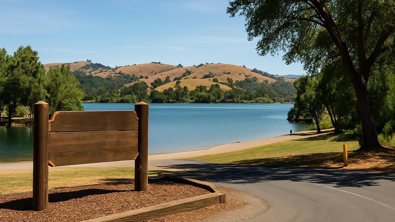 Shadow Cliffs Regional Recreation Area in Pleasanton, CA