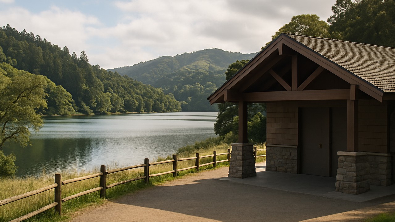 Lake Chabot Regional Park in San Lorenzo, CA