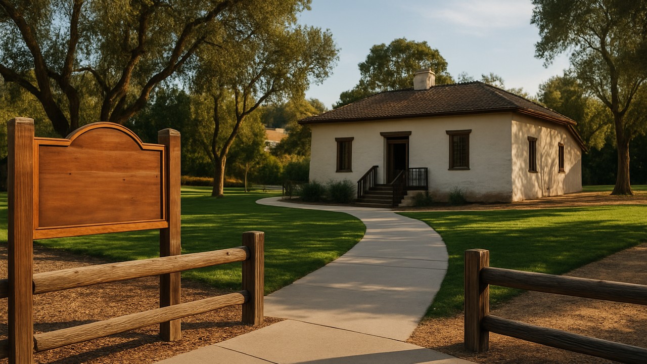 Alviso Adobe Community Park in Pleasanton, CA