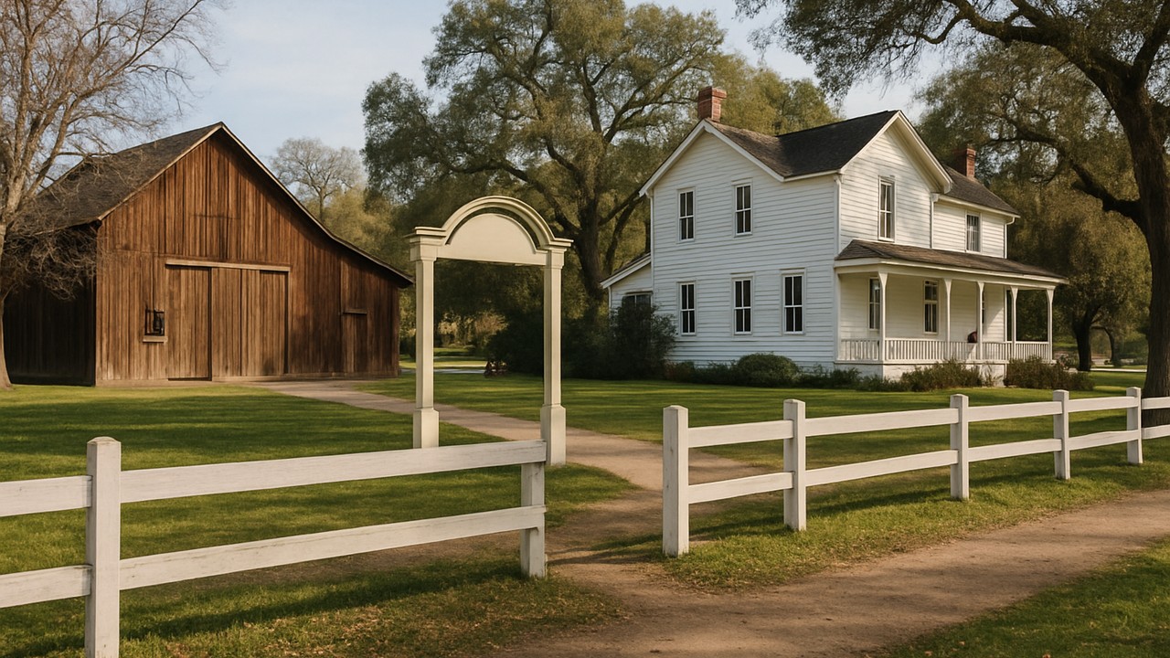 Forest Home Farms Historic Park in San Ramon, CA